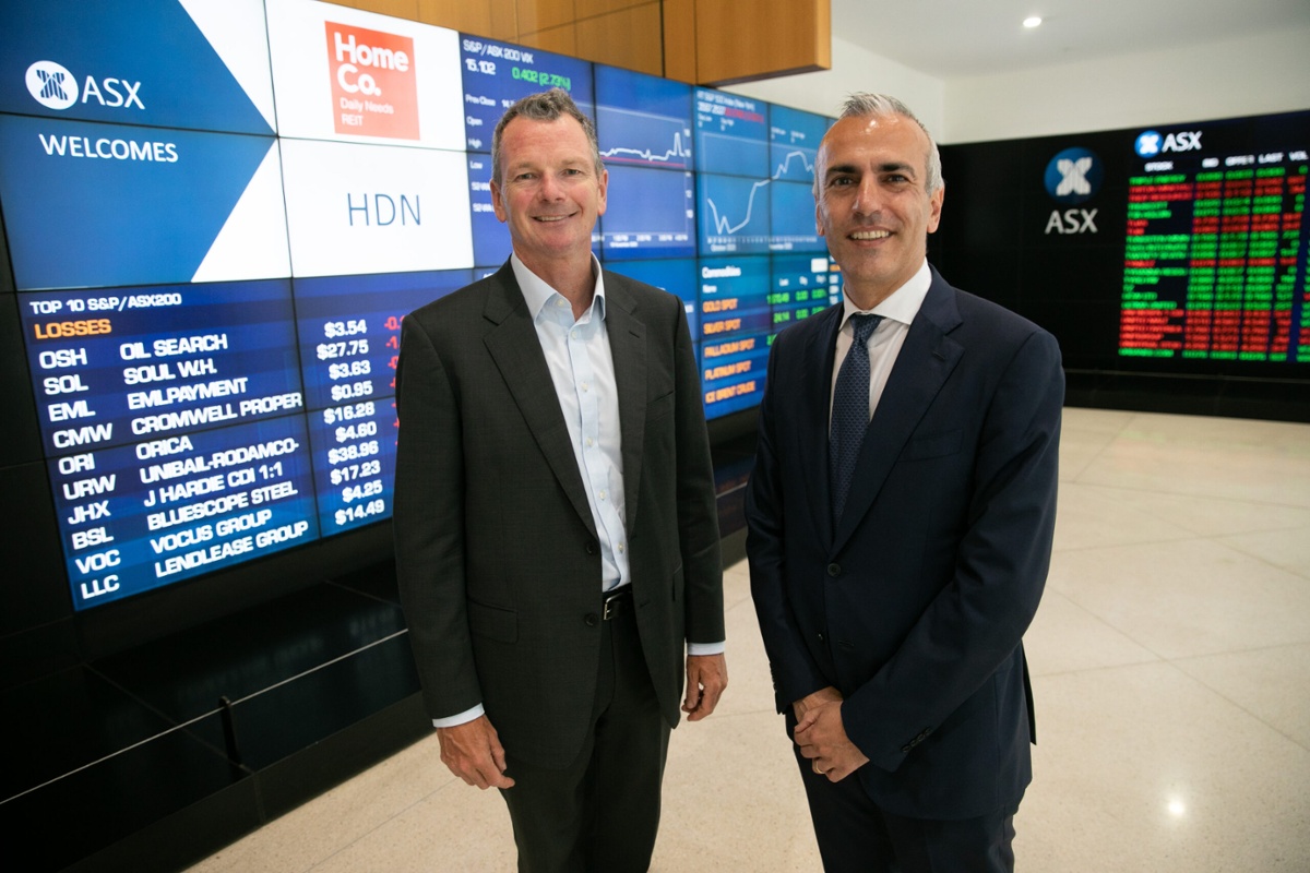 HomeCo Daily Needs REIT (HDN.ASX) lists on the Australian Securities Exchange